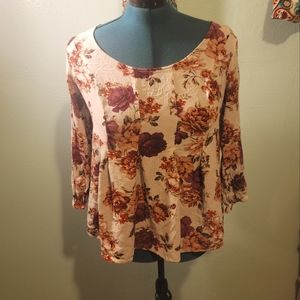 Torrid size 00 floral top